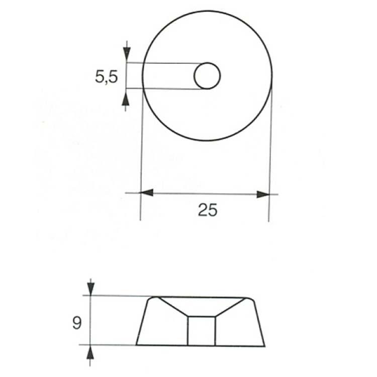 ΑΝΟΔΙΟ YAMAHA-MARINER 2-25HP ΚΥΛΙΝΔΡΟΣ