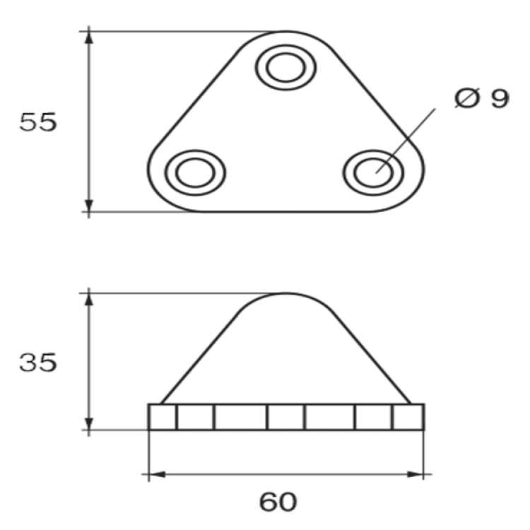 ΑΝΟΔΙΟ FLEX-FOLD Φ60ΜΜ