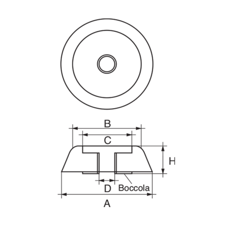 ΑΝΟΔΙΟ LEWMAR OGIVA ΣΕΙΡΑ 250-300 Φ62MM