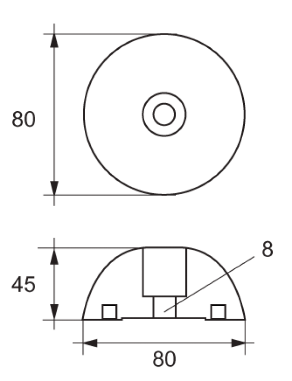 ΑΝΟΔΙΟ FLEX-FOLD Φ80ΜΜ
