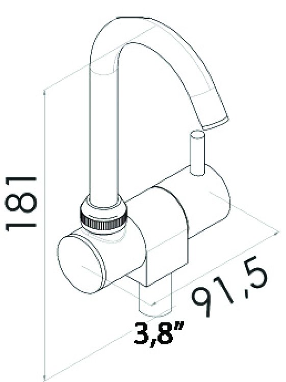 ΒΡΥΣΗ ΕΠΙΧΡΩΜΙΩΜΕΝΗ ΚΡΥΟ 91,5X181MM