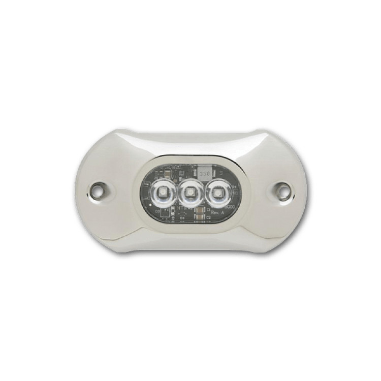 ΦΑΝΑΡΙ ΥΠΟΒΡΥΧΙΟ 3 LED ΛΕΥΚΑ 102Χ55MM 13,6/24V ΧΩΡΙΣ ΚΑΛΥΜΜΑ