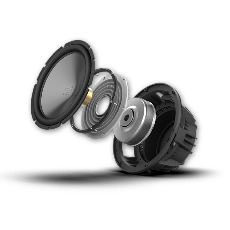 SUBWOOFER 10" 600W ΜΑΥΡΟ REVO 10 FA WET SOUNDS