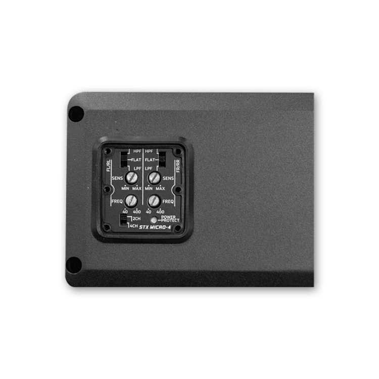 ΕΝΙΣΧΥΤΗΣ 4 ΚΑΝΑΛΙΩΝ 80W X 4 STX MICRO WET SOUNDS