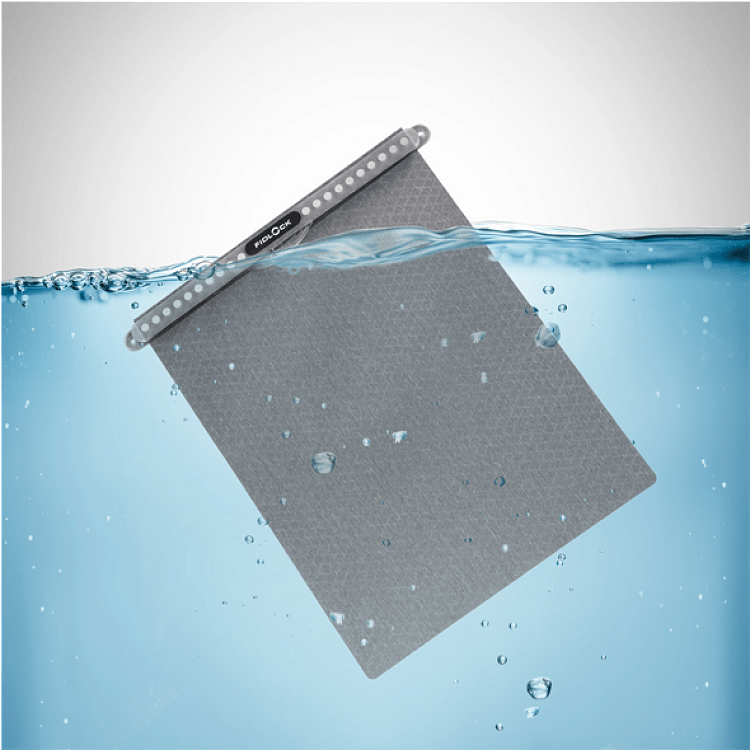 ΘΗΚΗ ΑΔΙΑΒΡΟΧΗ 224Χ277ΜΜ MEGA ΓΚΡΙ HERMETIC FIDLOCK