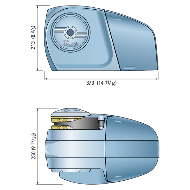 ΕΡΓΑΤΗΣ ΑΓΚΥΡΑΣ HECTOR 1000W 12V 8MM HC3 QUICK