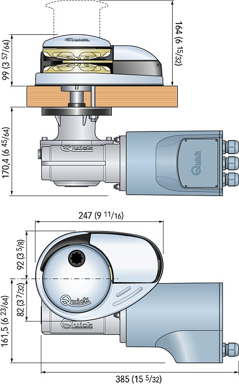 ΕΡΓΑΤΗΣ ΑΓΚΥΡΑΣ PRINCE 1500W 12V 10MM DP3 QUICK