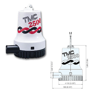 ΑΝΤΛΙΑ 2500GPH 12V TMC