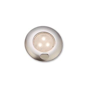 ΠΛΑΦΟΝΙΕΡΑ 3 LED 80ΜΜ 10-30V ΑΣΗΜΙ ΠΛΑΣΤΙΚΗ ΜΕ ΔΙΑΚΟΠΤΗ