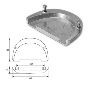 ΑΝΟΔΙΟ VOLVO PENTA 3855411