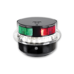 ΦΑΝΑΡΙ ΠΟΡΕΙΑΣ LED ΤΡΙΧΡΩΜΟ RGW & ΠΕΡΙΒΛΕΠΤΟ 98X85,2MM 12/24V ΧΩΝΕΥΤΟ ΕΠΙΚΑΘΗΜΕΝΟ ΜΑΥΡΟ