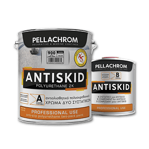ΧΡΩΜΑ ΑΝΤΙΟΛΙΣΘΗΤΙΚΟ ANTISKID 900 ΜΑΥΡΟ 908 Α+Β 0,75LT