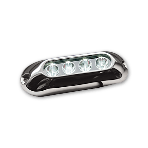 ΦΑΝΑΡΙ 4 LED ΛΕΥΚΟ ΥΠΟΒΡΥΧΙΟ