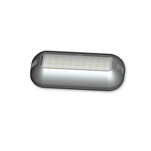 ΦΑΝΑΡΙ ΥΠΟΒΡΥΧΙΟ 27 LED 95.5X41.5MM ΛΕΥΚO 343LM ΠΛΑΣΤΙΚΟ & ΙΝΟΧ ΑΣΗΜΙ