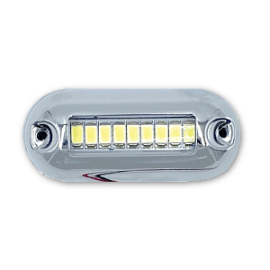 ΦΑΝΑΡΙ ΥΠΟΒΡΥΧΙΟ 9 LED 90X38MM ΜΠΛΕ 200LM ΙΝΟΧ