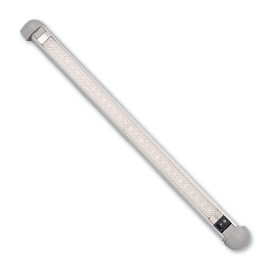 ΠΛΑΦΟΝΙΕΡΑ 24 LED 470X35MM ΠΕΡΙΣΤΡΕΦΟΜΕΝΗ ΓΚΡΙ ΠΛΑΣΤΙΚΗ ΜΕ ΔΙΑΚΟΠΤΗ