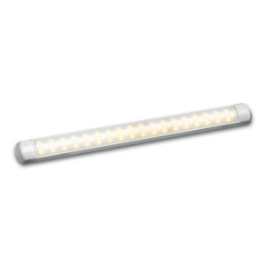 ΠΛΑΦΟΝΙΕΡΑ 54 LED 300X27MM 12/24V ΛΕΥΚΗ ΠΛΑΣΤΙΚΗ
