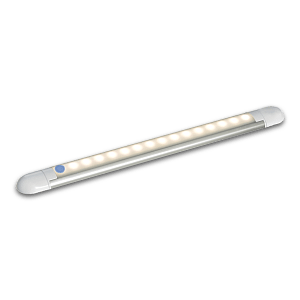 ΠΛΑΦΟΝΙΕΡΑ 14 LED 345X33MM ΛΕΥΚΗ ΠΛΑΣΤΙΚΗ ΜΕ ΔΙΑΚΟΠΤΗ