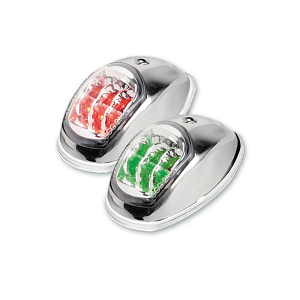 ΦΑΝΑΡΙ ΠΛΕΥΡΙΚΟ ΖΕΥΓΟΣ LED 95X60MM INOX
