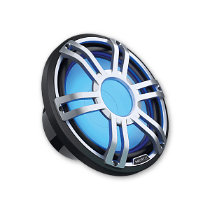 SUBWOOFER 10" 500W LED RGB ΜΑΥΡΟ/ΑΣΗΜΙ ΓΚΡΙ HMS10 S2-LD-G HERTZ MARINE