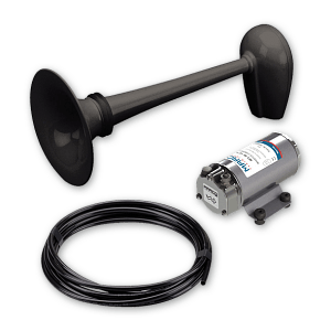 ΚΟΡΝΑ ΤΡΟΜΠΕΤΑ >120dB 12V 438ΜΜ ΜΑΥΡΗ PW2 MARCO