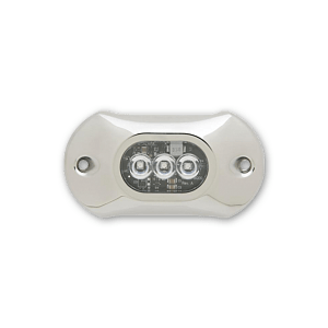 ΦΑΝΑΡΙ ΥΠΟΒΡΥΧΙΟ 3 LED ΛΕΥΚΟ 102Χ55MM 12/24V
