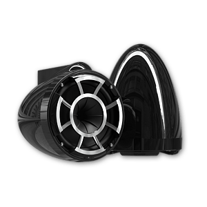 ΗΧΕΙΑ WAKETOWER 8" 400W ΜΑΥΡΟ REV 8 WET SOUNDS