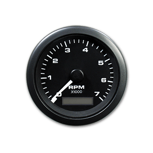ΣΤΡΟΦΟΜΕΤΡΟ 7000 RPM & ΩΡΟΜΕΤΡΟ ΜΑΥΡΟ VEETHREE
