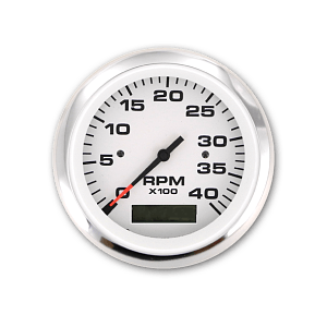 ΣΤΡΟΦΟΜΕΤΡΟ 4000RPM DIESEL & ΩΡΟΜΕΤΡΟ LIDO PRO VEETHREE