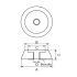 ΑΝΟΔΙΟ LEWMAR OGIVA ΣΕΙΡΑ 250-300 Φ62MM