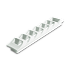 ΕΞΑΕΡΙΣΤIKO ΠΛΑΣΤΙΚΟ 415X83MM ΜΕ 7 ΠΕΡΣΙΔΕΣ ΛΕΥΚΟ