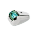 ΦΑΝΑΡΙ ΠΛΕΥΡΙΚΟ LED ΠΡΑΣΙΝΟ 69,1Χ47,7MM 12/24V ΙΝΟΧ ORION