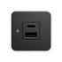 ΠΡΙΖΑ USB ΔΙΠΛΗ TYPE A & TYPE C 12/24V 3Α SCANSTRUT