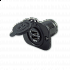 ΠΡΙΖΑ USB ΔΙΠΛΗ 12/24V 3.4Α ΜΑΥΡΗ