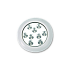 ΦΑΝΑΡΙ ΥΠΟΒΡΥΧΙΟ 9 LED RGBW 119,4ΜΜ 10-30V ΛΕΥΚΟ ΠΛΑΣΤΙΚΟ & ΙΝΟΧ