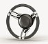 ΤΙΜΟΝΙ 350ΜΜ REX LTHR SS316 - LOGO ISOTTA