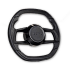 ΤΙΜΟΝΙ 350ΜΜ QUARK S ΜΑΥΡΟ/ ΜΑΥΡΟ ΔΕΡΜΑ  - LOGO ISOTTA