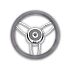 ΤΙΜΟΝΙ 350MM T26 ΓΚΡΙ