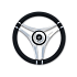 ΤΙΜΟΝΙ 350MM T28 ΜΑΥΡΟ