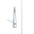 ΚΕΡΑΙΑ AM/FM 1,5M ΛΕΥΚΗ FIBERGLASS KS-115