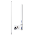 ΚΕΡΑΙΑ VHF 1,5Μ 3dB ΛΕΥΚΗ FIBERGLASS QuickFit QUICK 2