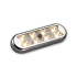 ΠΛΑΦΟΝΙΕΡΑ 8 LED HD 102X33MM INOX