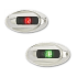 ΦΑΝΑΡΙ ΠΛΕΥΡΙΚΟ ΖΕΥΓΟΣ LED 95Χ52MM ΙΝΟΧ ATTWOOD