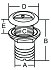 ΣΩΛΗΝΑΣ ΕΞΑΓΩΓΗΣ 2" X (L)88MM ΜΕ ΑΝΕΠΙΣΤΡΟΦΗ ΙΝΟΧ