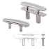 ΔΕΣΤΡΑ ΙΝΟΧ 180ΜΜ ΕΠΙΠΕΔΗ PUSH-OUT